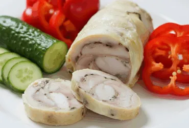 Курячий рулет у пароварці – рецепт для сімейного столу